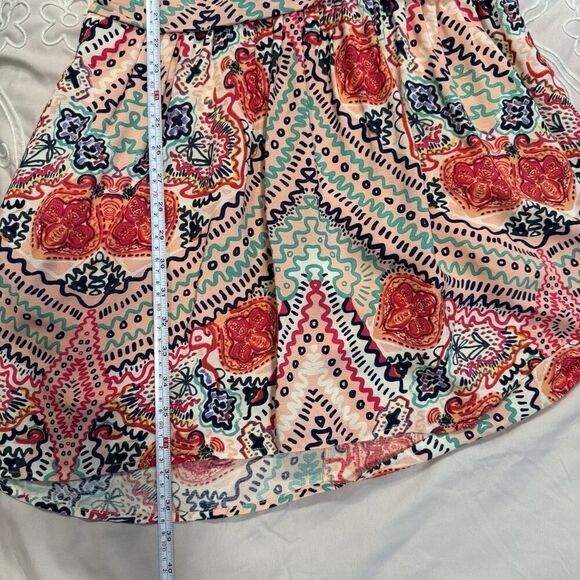 Anthropologie Maeve Siya Kimono Mini Dress Size 4 Multicolored Floral - Picture 10 of 15